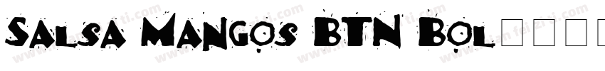 Salsa Mangos BTN Bol字体转换